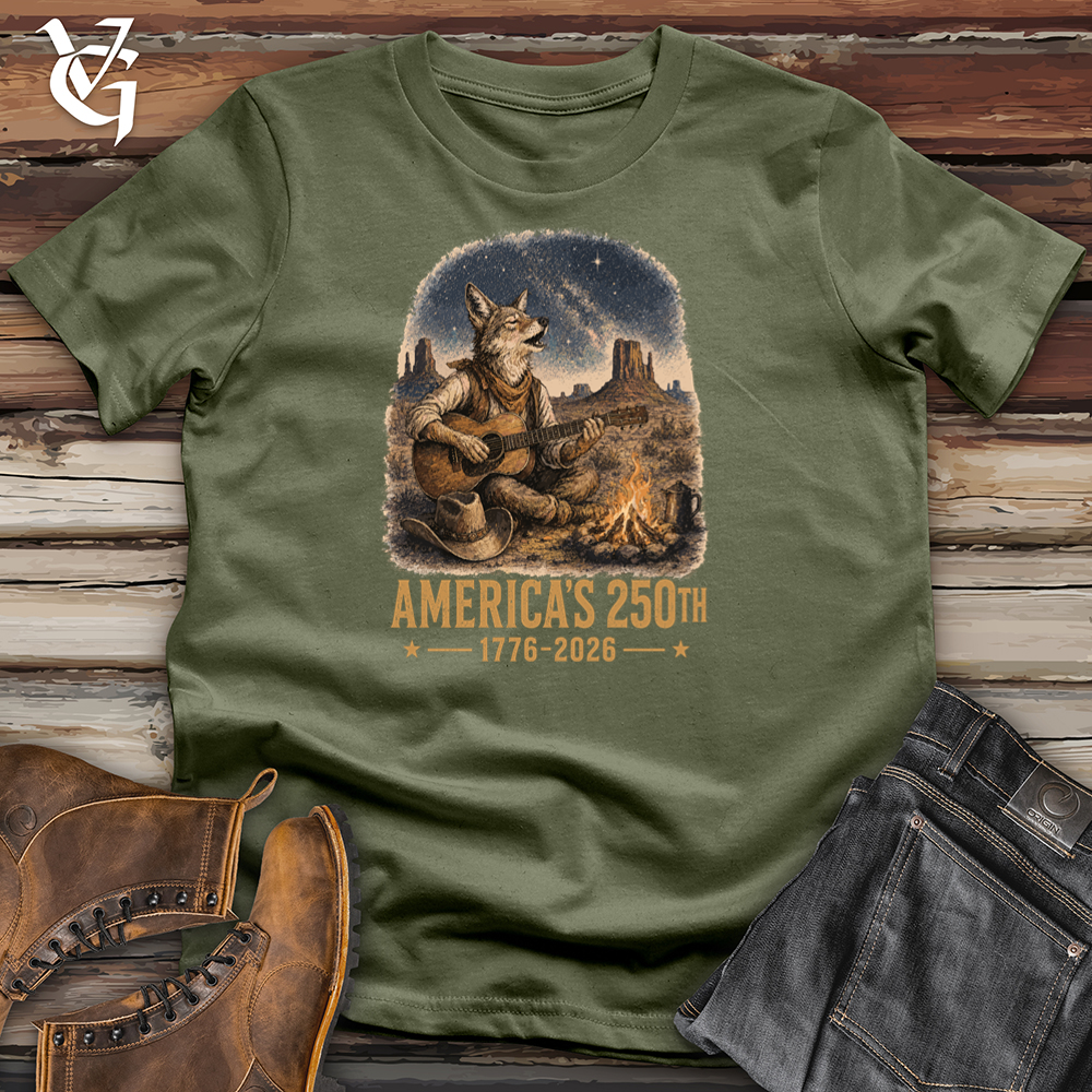 Viking Goods Campfire Coyote Softstyle Tee Military Green / L