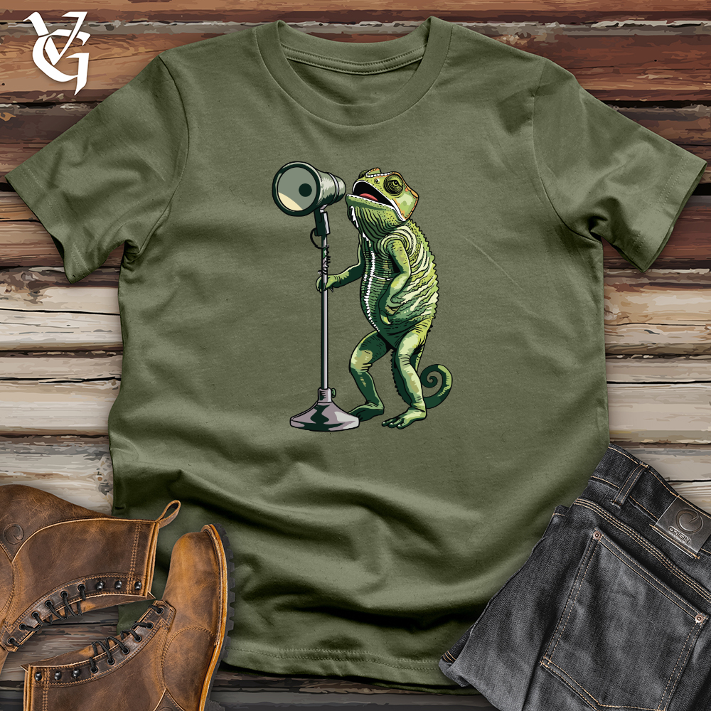 Viking Goods Chameleon Vocal Solo Softstyle Tee Military Green / L