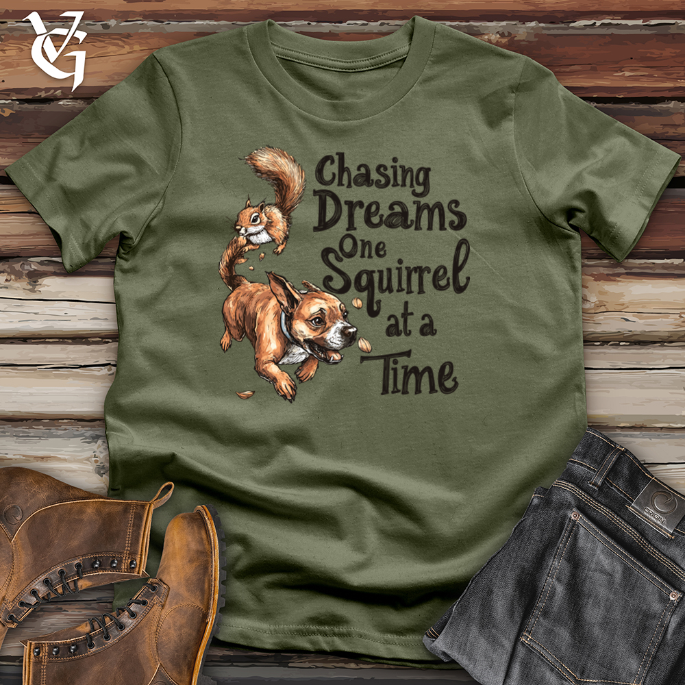 Viking Goods Chasing Dreams Softstyle Tee Military Green / L