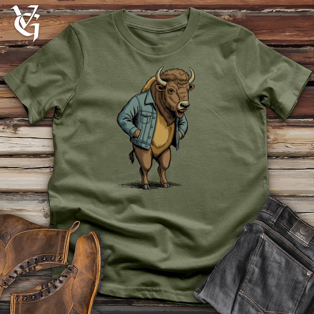 Viking Goods Chill Buffalo Tee Military Green / L