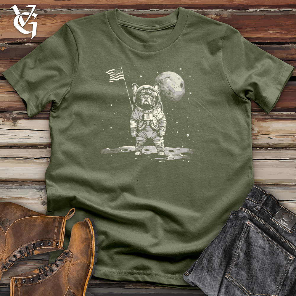 Viking Goods Cosmic Bulldog Odyssey Softstyle Tee Military Green / L