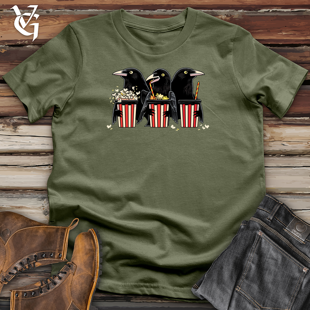 Viking Goods Crow Movie Time Softstyle Tee Military Green / L