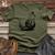 Viking Goods Dandelion Snail Cotton Tee Military Green / L