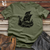 Viking Goods Dragon Ship Voyage Softstyle Tee Military Green / L