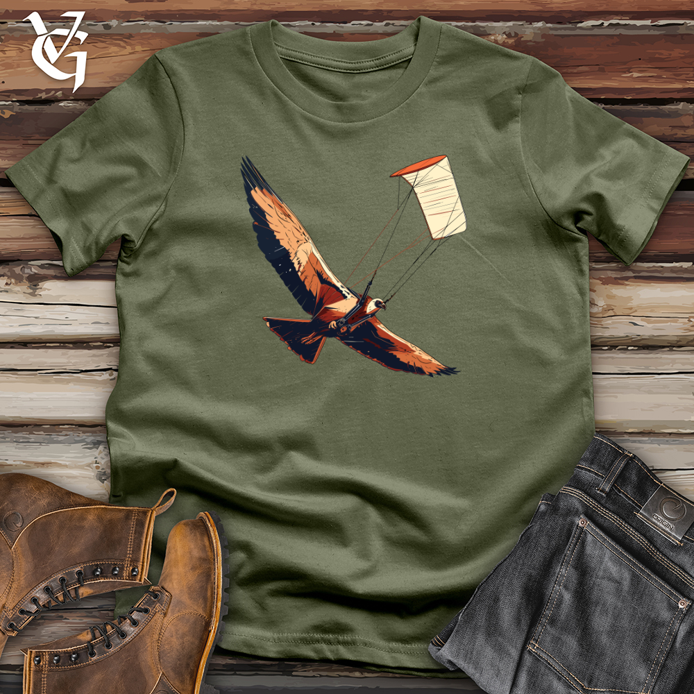 Viking Goods Eagle Glide Adventure Softstyle Tee Military Green / L