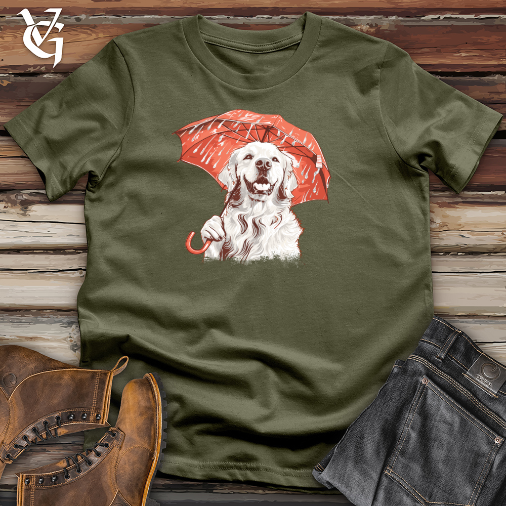 Viking Goods English Cream Retriever Cotton Tee Military Green / L