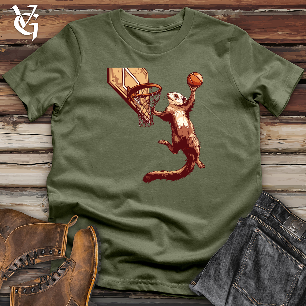 Viking Goods Ferret Dunk Master Softstyle Tee Military Green / L