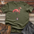 Viking Goods Flamingo Unicycle Sip Cotton Tee Military Green / L