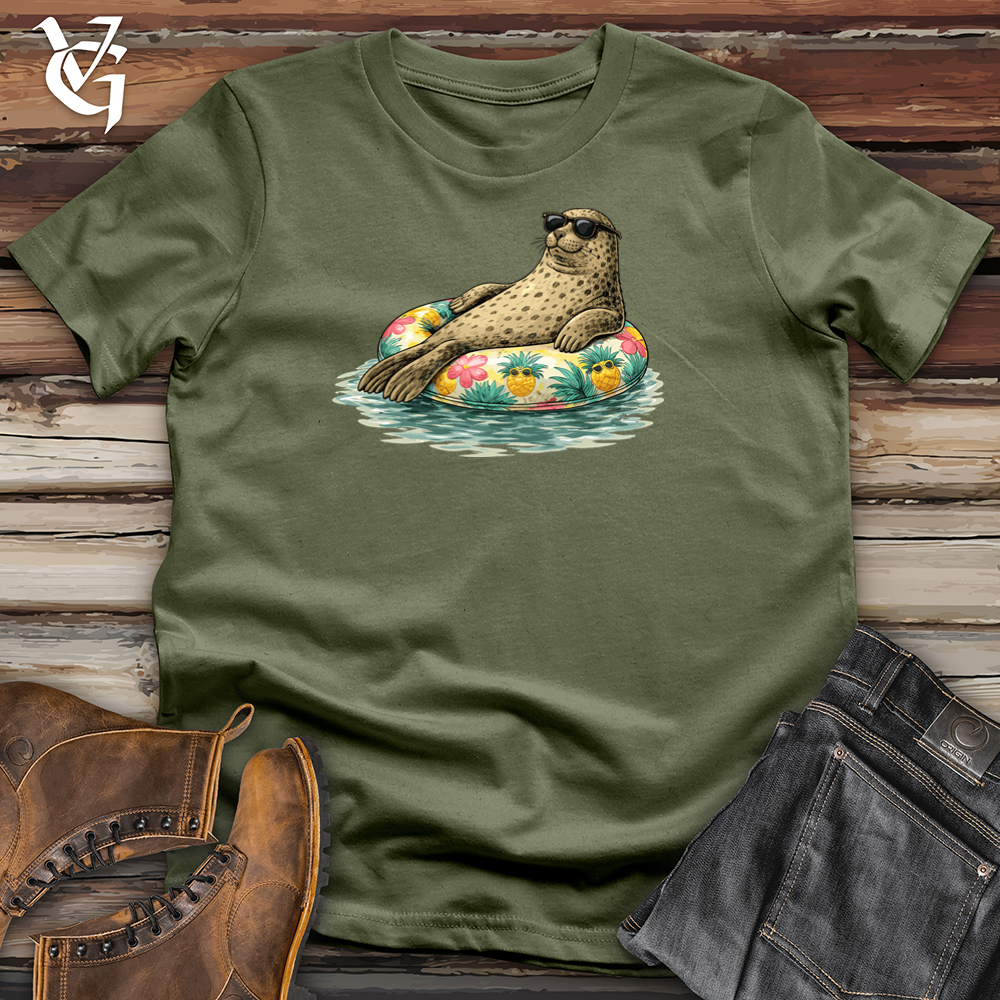 Viking Goods Floating Seal Tee Military Green / L