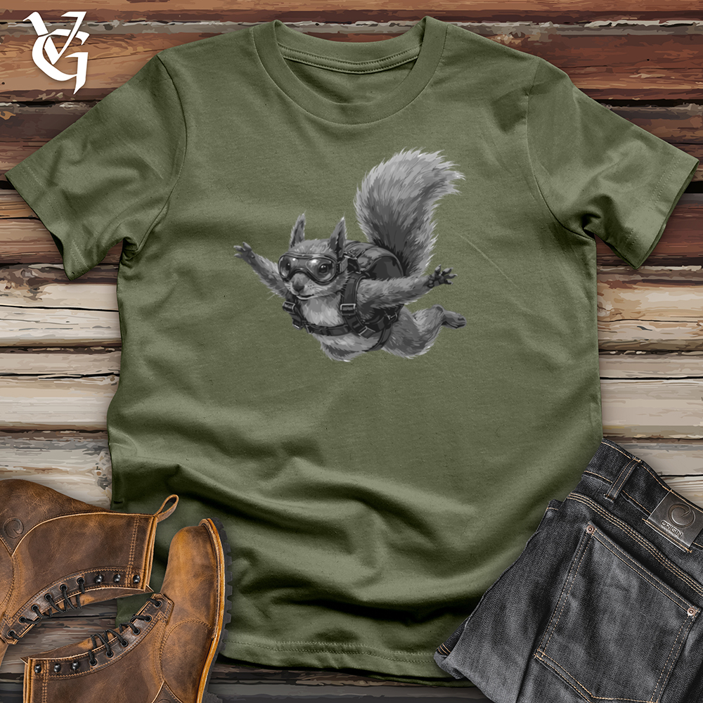 Viking Goods Flying Squirrel Tee Military Green / L