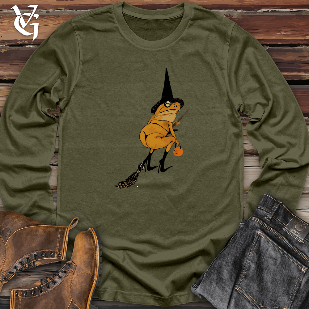 Viking Goods Frog Witch Long Sleeve Military Green / L