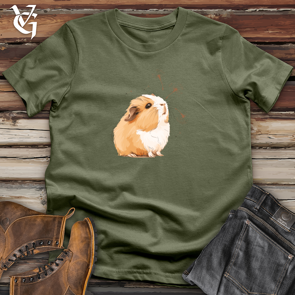 Viking Goods Guinea Pig Whimsy Softstyle Tee Military Green / L