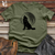 Viking Goods Howling Wolf Resonance Softstyle Tee Military Green / L