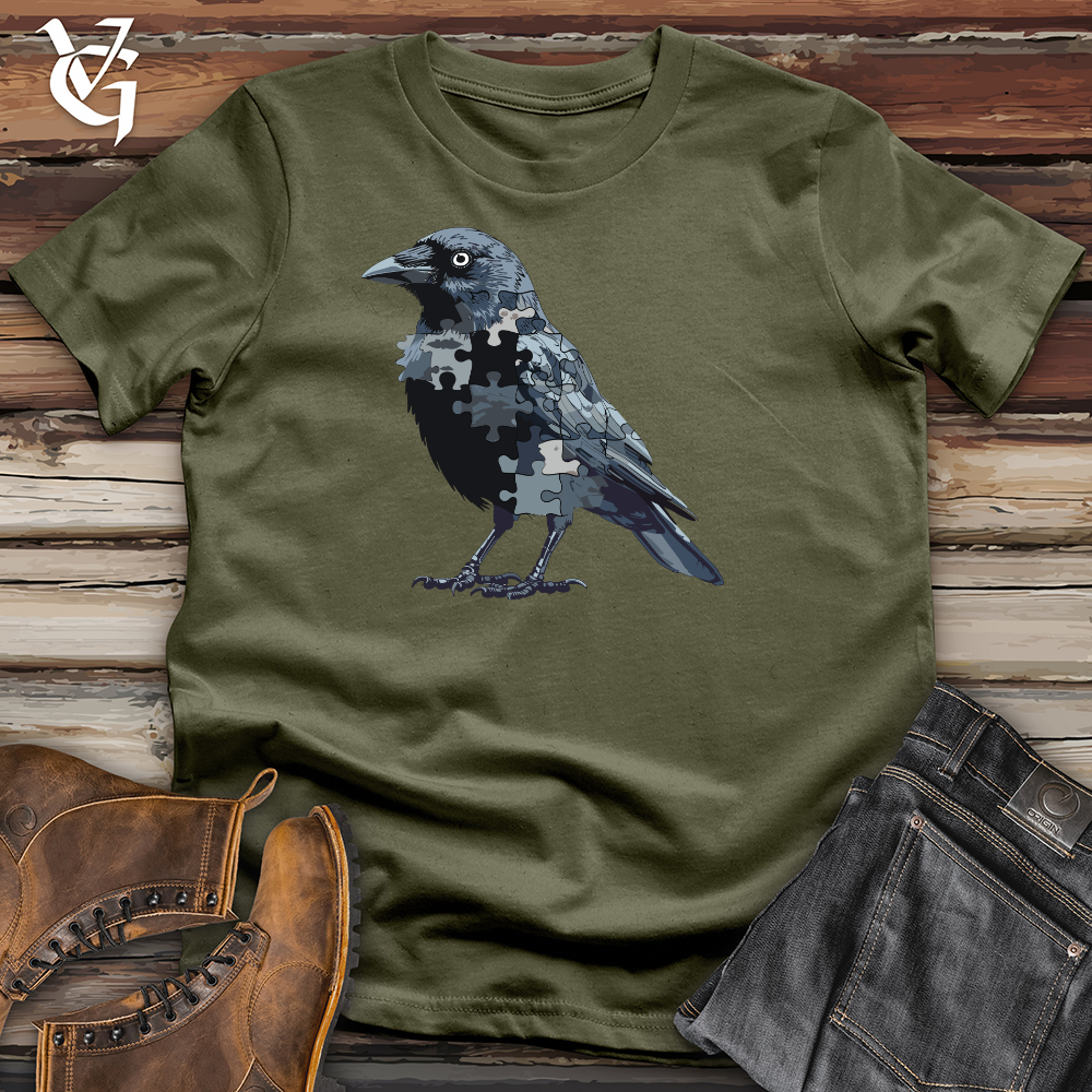 Viking Goods Jackdaw Codebreaker Vector Cotton Tee Military Green / L