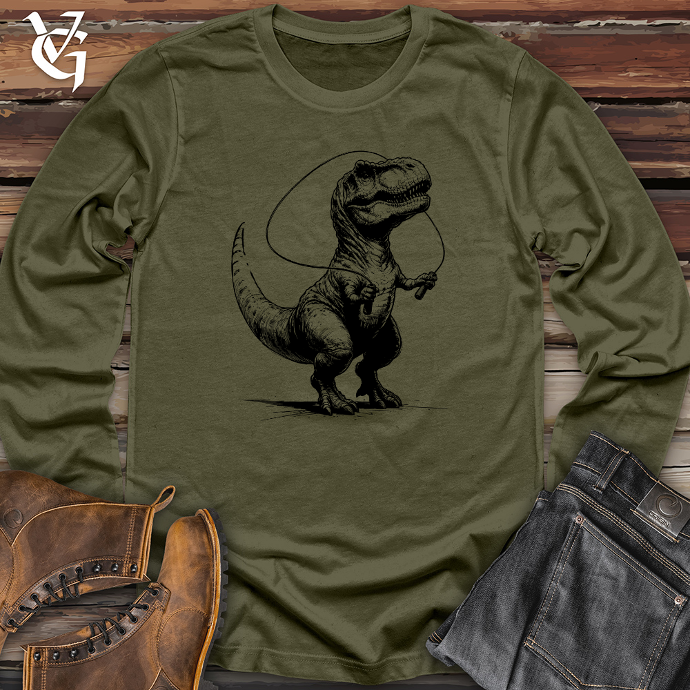 Viking Goods Jump Rope Rex Long Sleeve Military Green / L