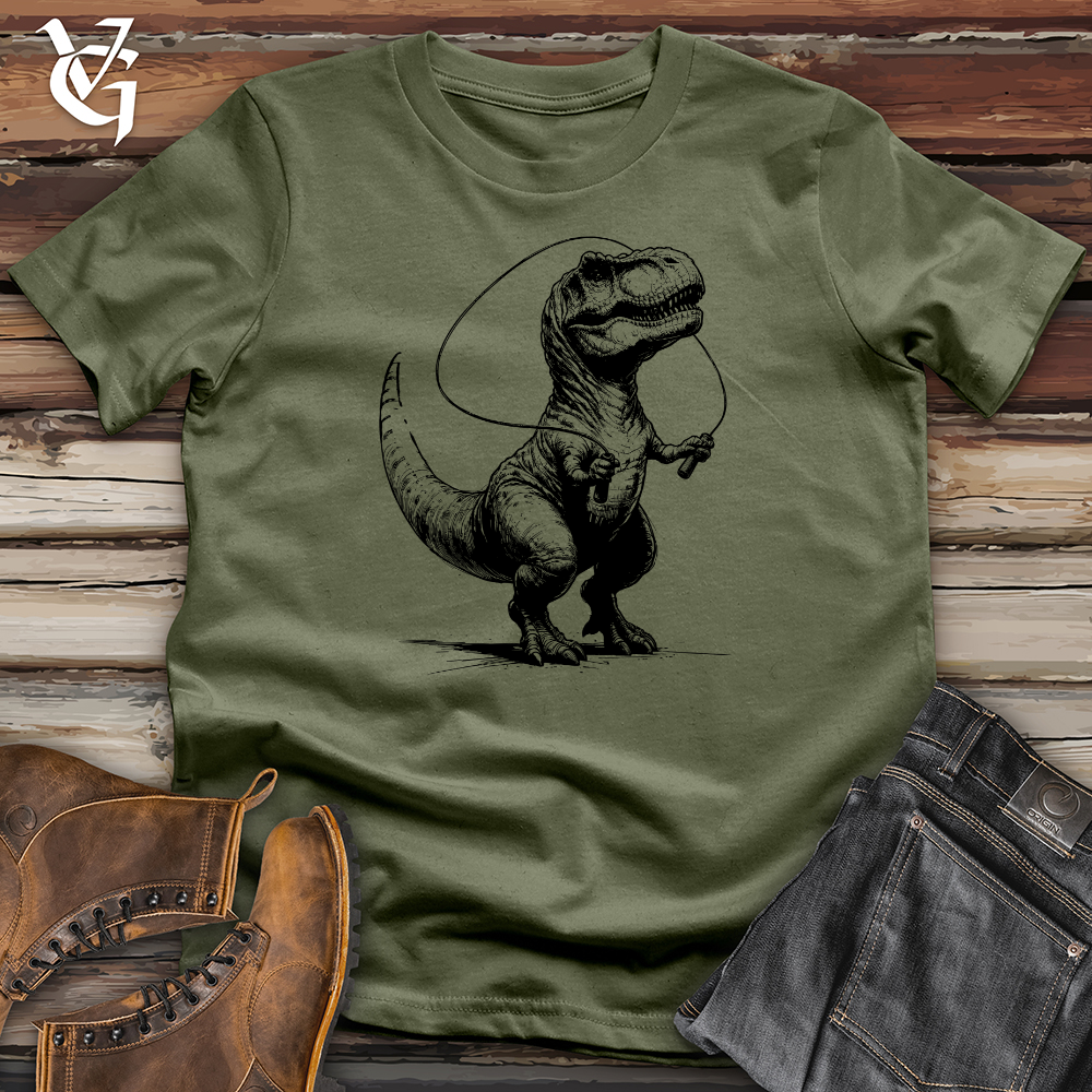 Viking Goods Jump Rope Rex Softstyle Tee Military Green / L