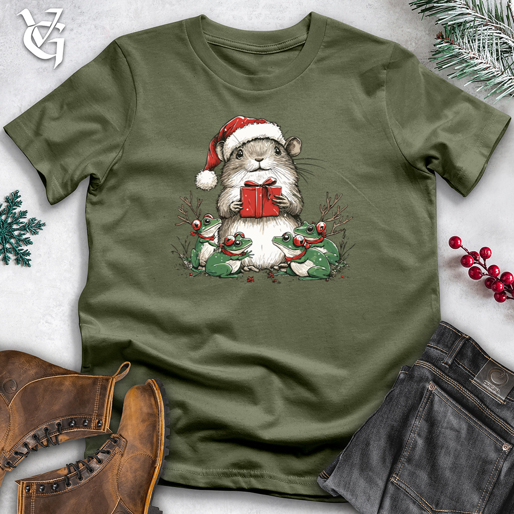 Viking Goods King Of Gifts Softstyle Tee Military Green / L