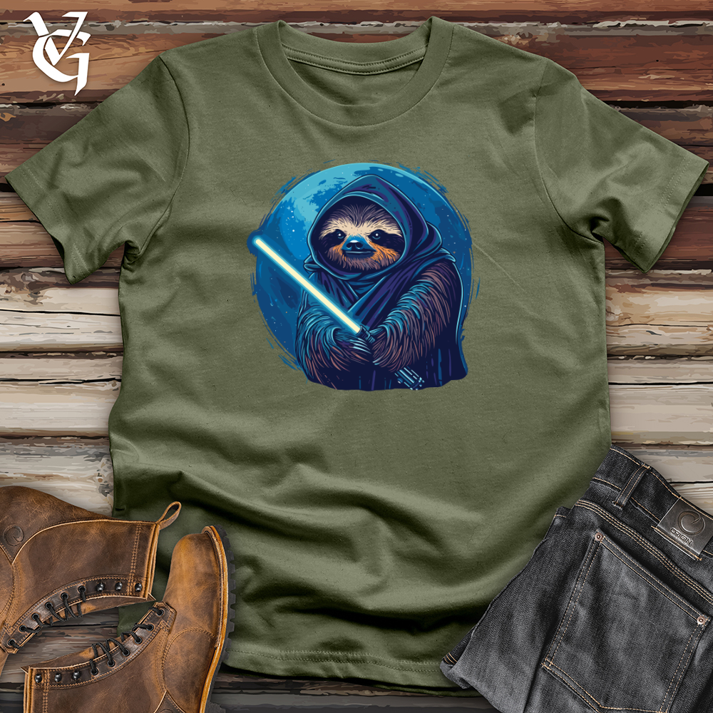 Viking Goods Knighted Sloth Softstyle Tee Military Green / L