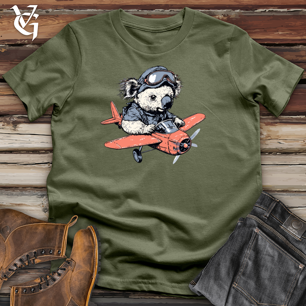 Viking Goods Koala Flight Softstyle Tee Military Green / L