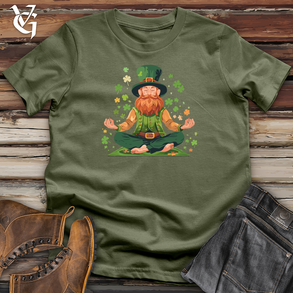Viking Goods Leprechaun Zen Harmony Softstyle Tee Military Green / L