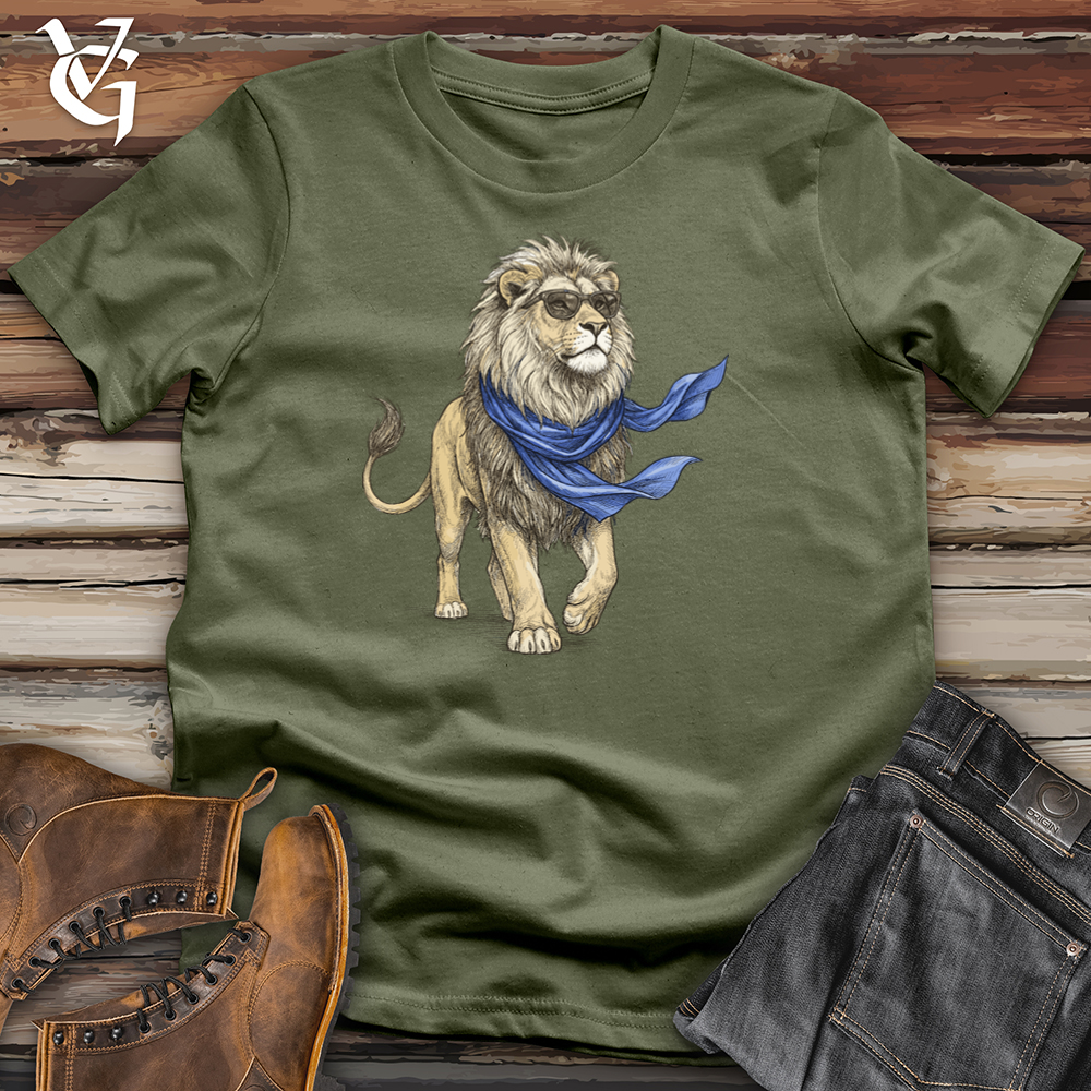 Viking Goods Lion Tee Military Green / L
