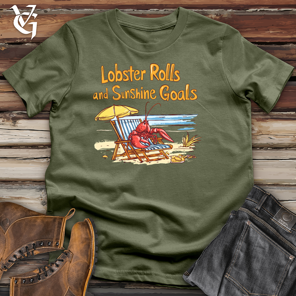 Viking Goods Lobster Rolls Softstyle Tee Military Green / L