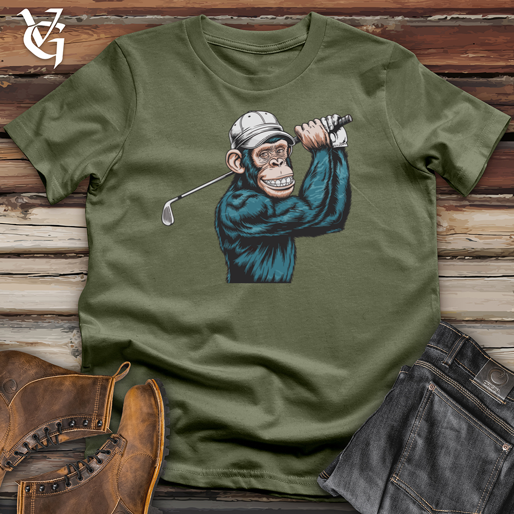 Viking Goods Monkey Dimes Softstyle Tee Military Green / L