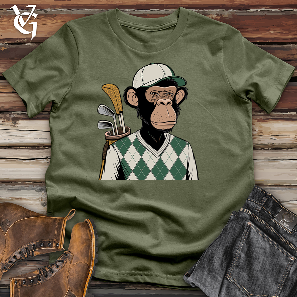 Viking Goods Monkey Master Softstyle Tee Military Green / L