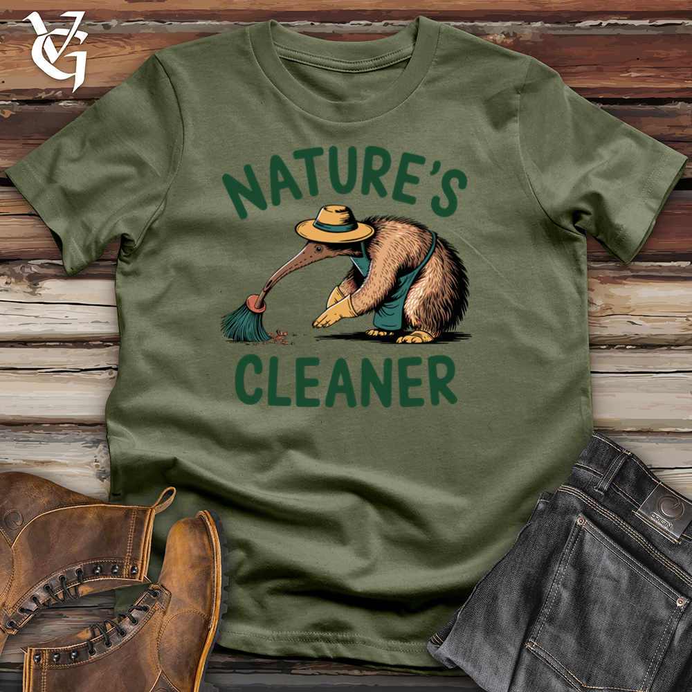 Viking Goods Nature's Cleaner Softstyle Tee Military Green / L