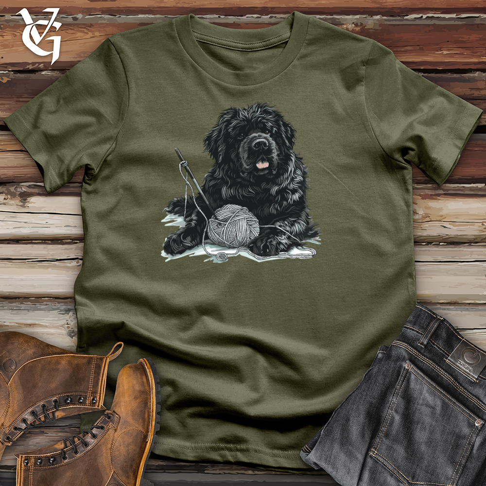 Viking Goods Newfoundland Crochet Cotton Tee Military Green / L