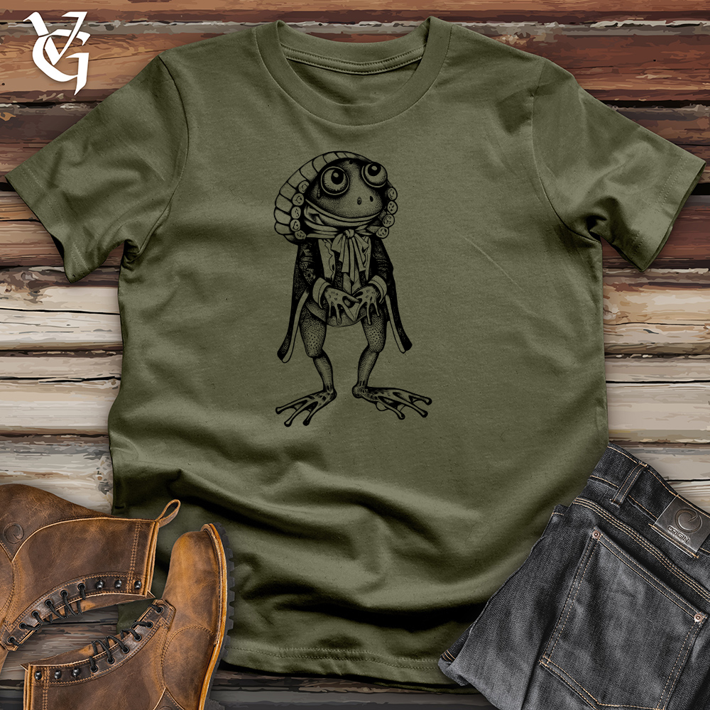 Viking Goods Noble Frog Cotton Tee Military Green / L