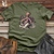 Viking Goods Octopus Book Wisdom Softstyle Tee Military Green / L