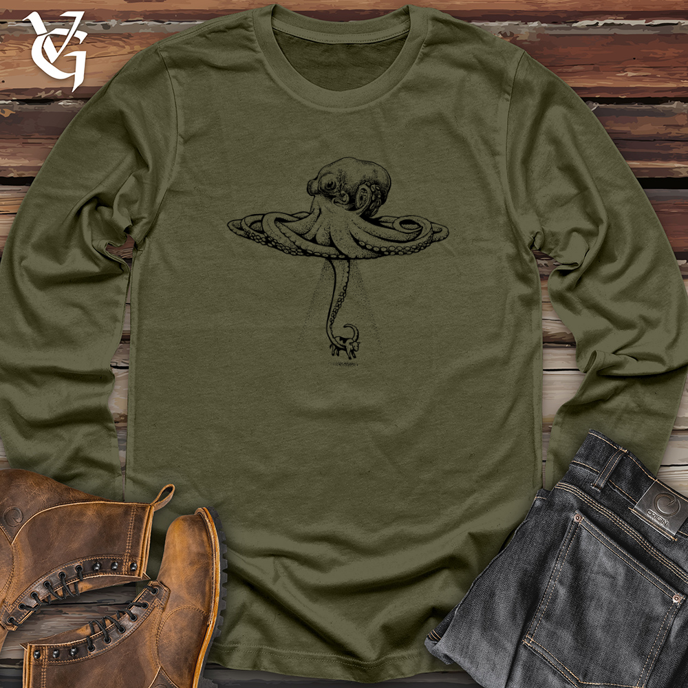 Viking Goods Octopus UFO Long Sleeve Military Green / L