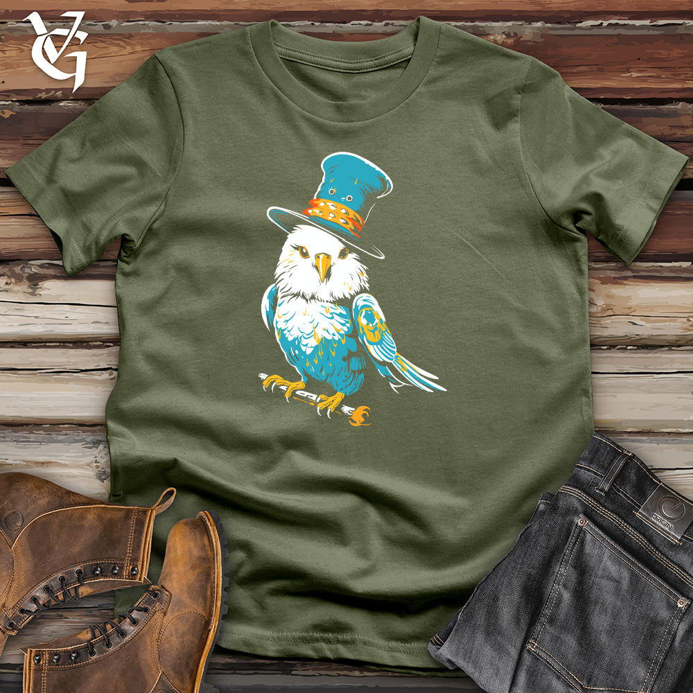 Viking Goods Owl Wizard Splendor Softstyle Tee Military Green / L