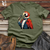 Viking Goods Parrot Crooner Spotlight Softstyle Tee Military Green / L