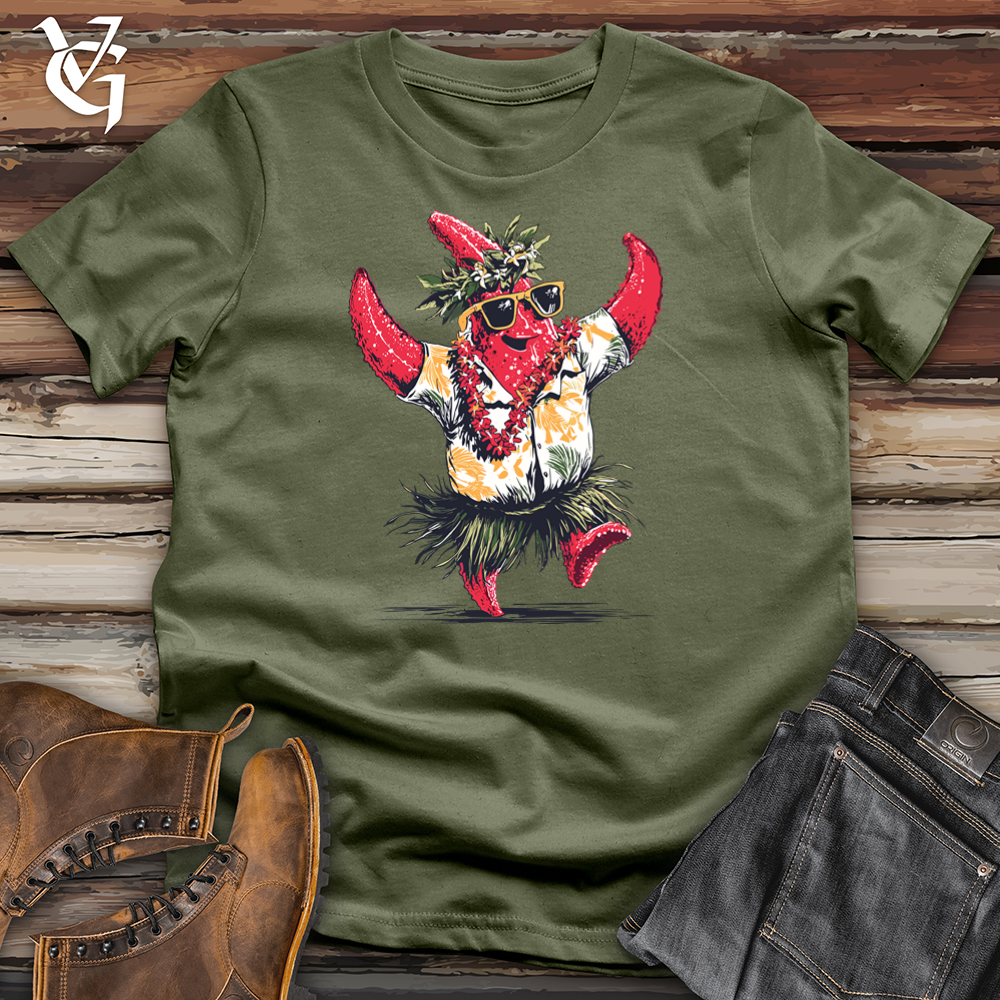 Viking Goods Party Starfish Softstyle Tee Military Green / L