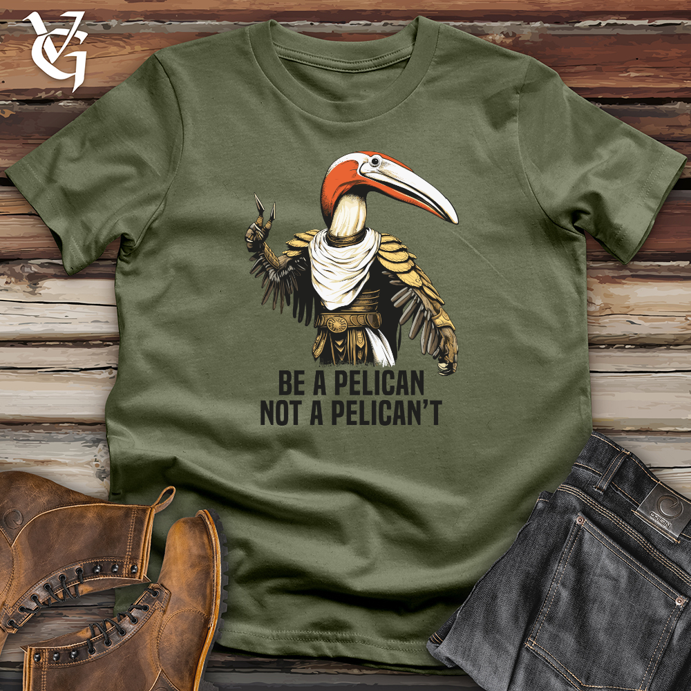 Viking Goods Pelican Warrior Quest Softstyle Tee Military Green / L