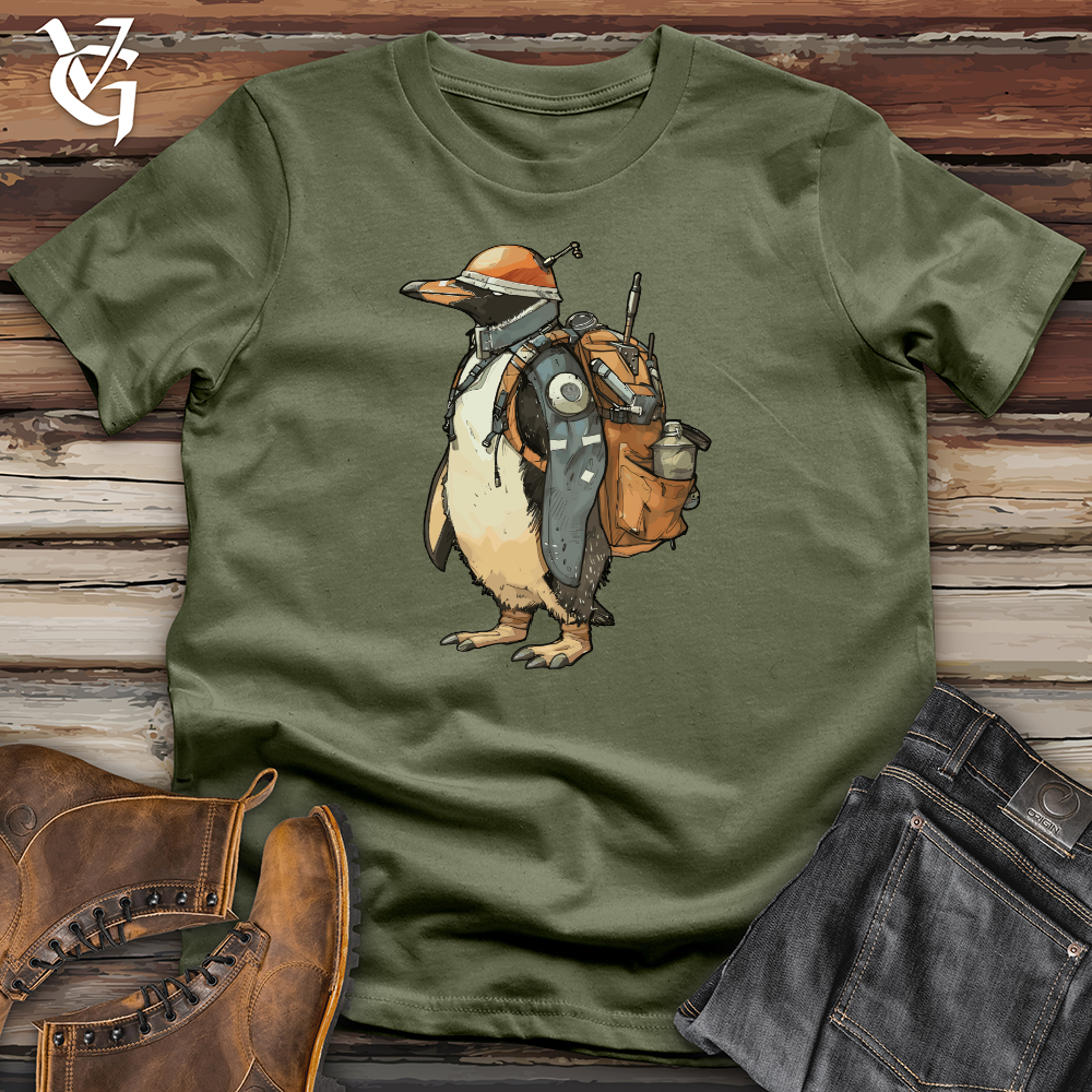 Viking Goods Penguin Platoon Softstyle Tee Military Green / L