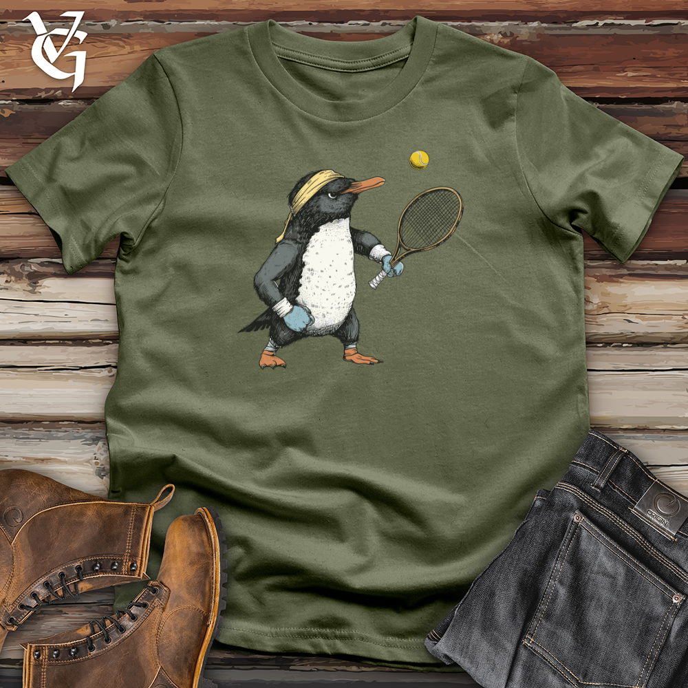 Viking Goods Penguin Tennis Ace Softstyle Tee Military Green / L