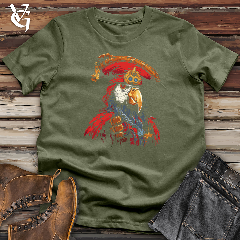 Viking Goods Pirate Eagle Outlaw Softstyle Tee Military Green / L