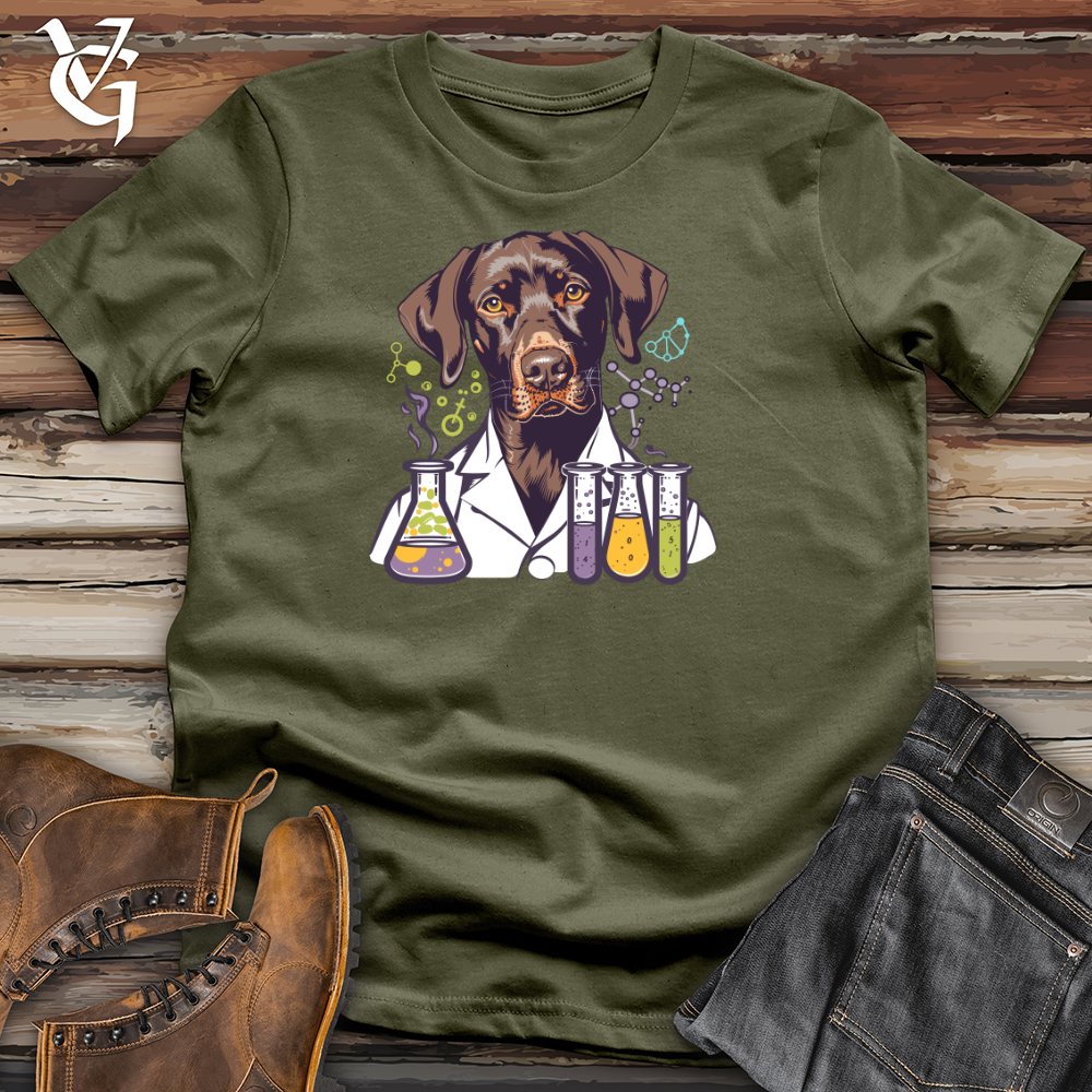 Viking Goods Pointer Lab Genius Cotton Tee Military Green / L