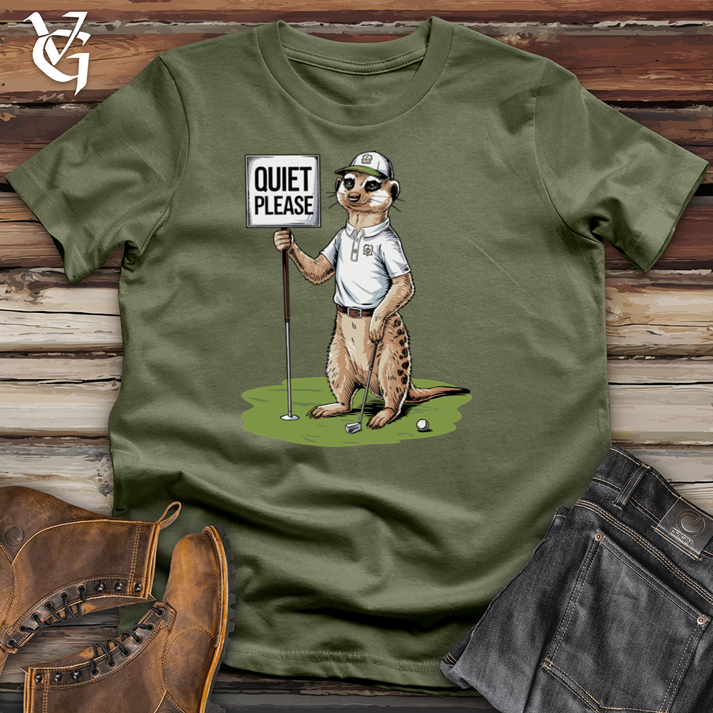 Viking Goods Quiet Please Ferret Softstyle Tee Military Green / L