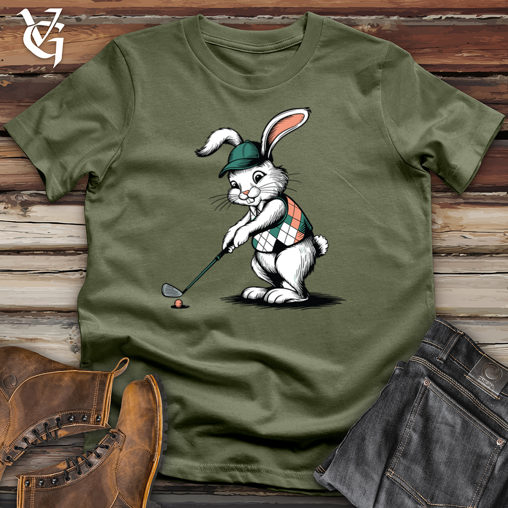 Viking Goods Rabbit Chip Shot Softstyle Tee Military Green / L