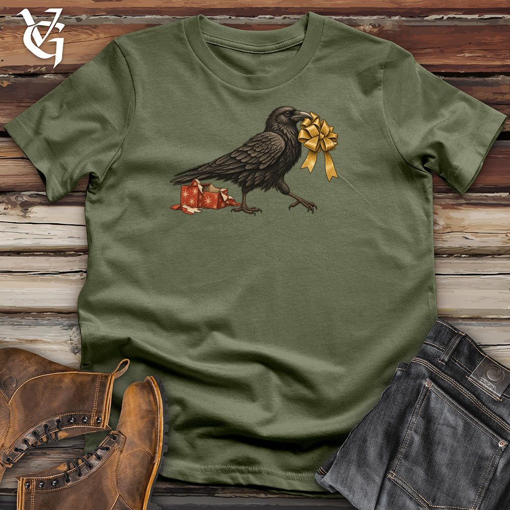 Viking Goods Raven Gift Thief Tee Military Green / L