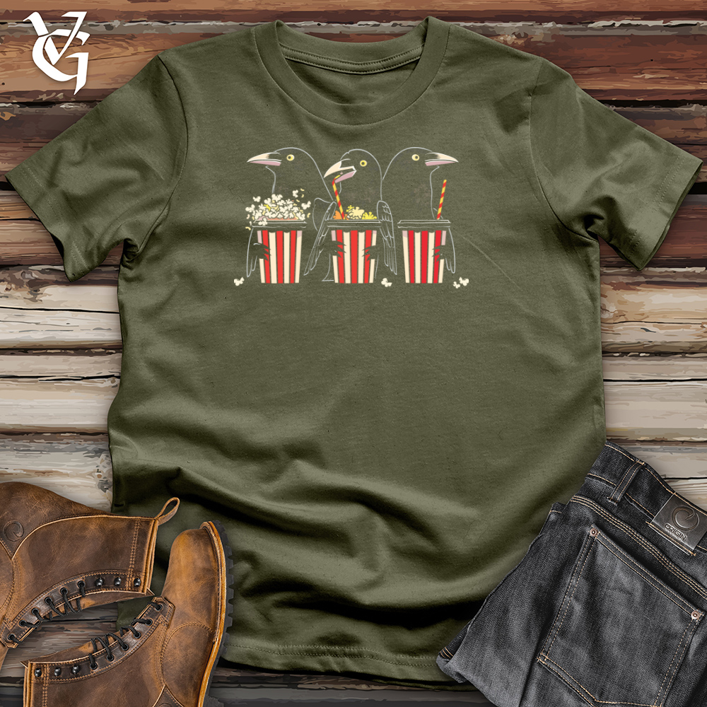 Viking Goods Raven Movie Time Cotton Tee Military Green / L