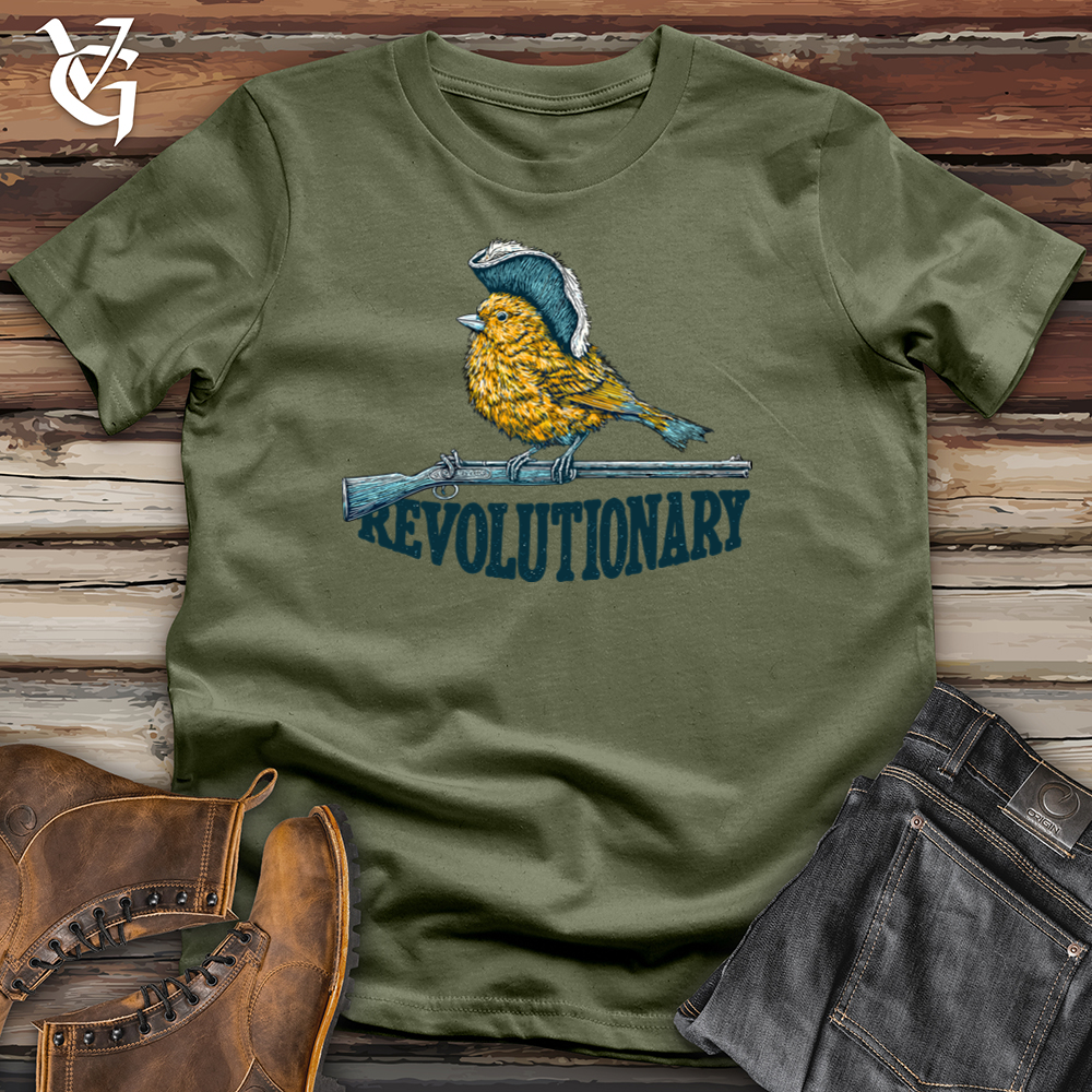 Viking Goods Revolutionary Bird Softstyle Tee Military Green / L