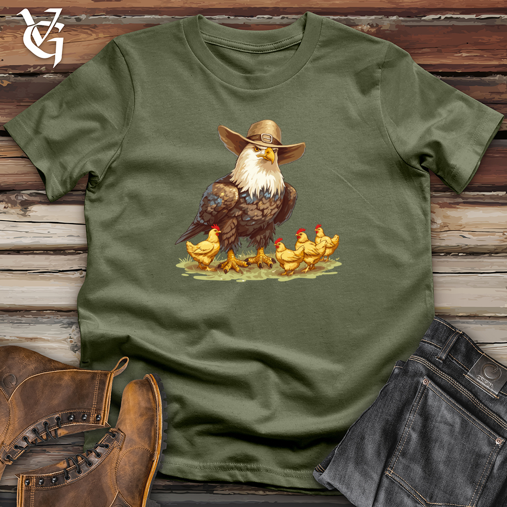Viking Goods Sheriff Eagle Brood Softstyle Tee Military Green / L