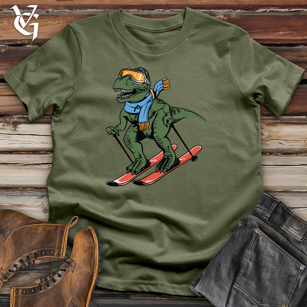 Viking Goods Ski Rex 02 Softstyle Tee Military Green / L
