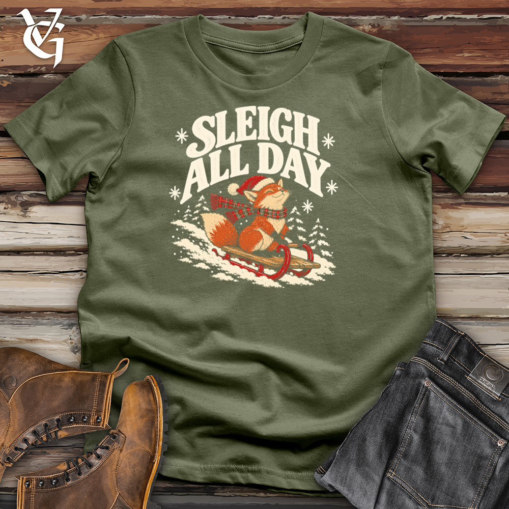 Viking Goods Sleigh All Day Tee Military Green / L