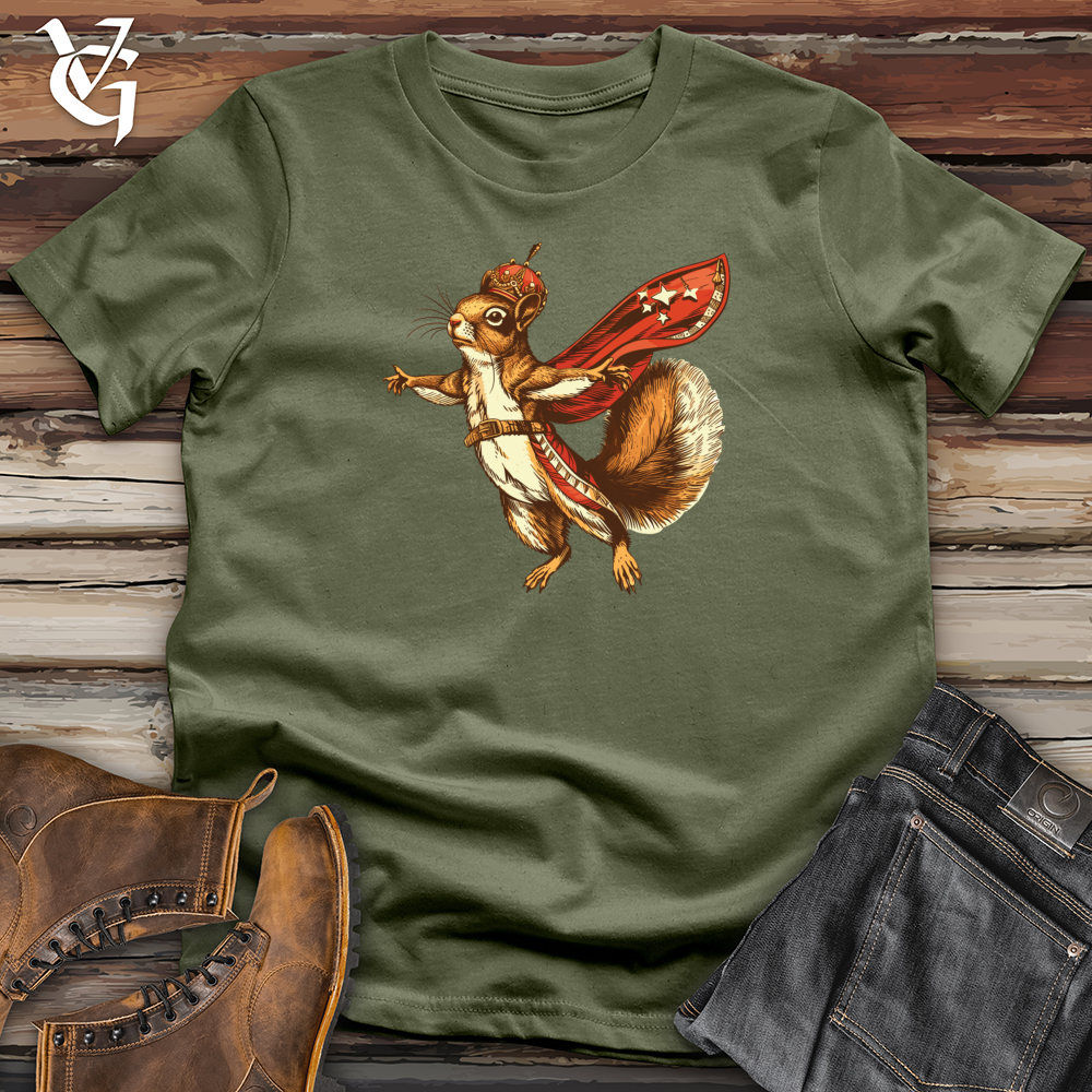 Viking Goods Squirrel Knight Valor Softstyle Tee Military Green / L
